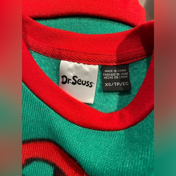 Dr.Seuss The Grinch Christmas Sweater Children’s Six XS 6/7 - Picture 4 of 5